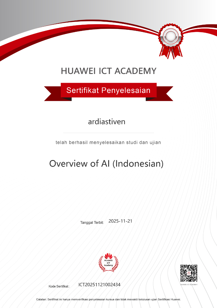 Huawei AI Certificate